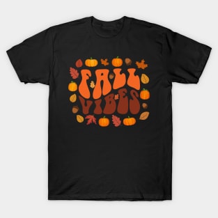 Fall Vibes Leaf T-Shirt